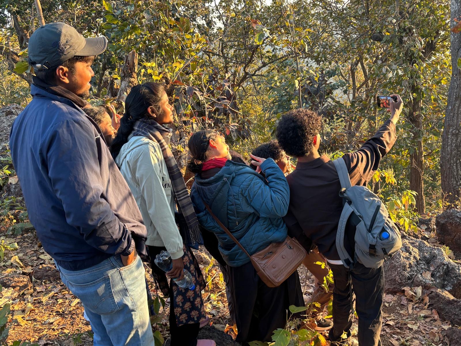 Group on an outdoor nature walk